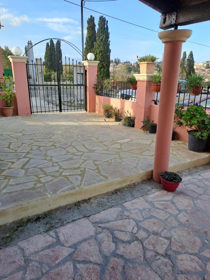 Spiros Corfu Apartment Kanálion Dış mekan fotoğraf