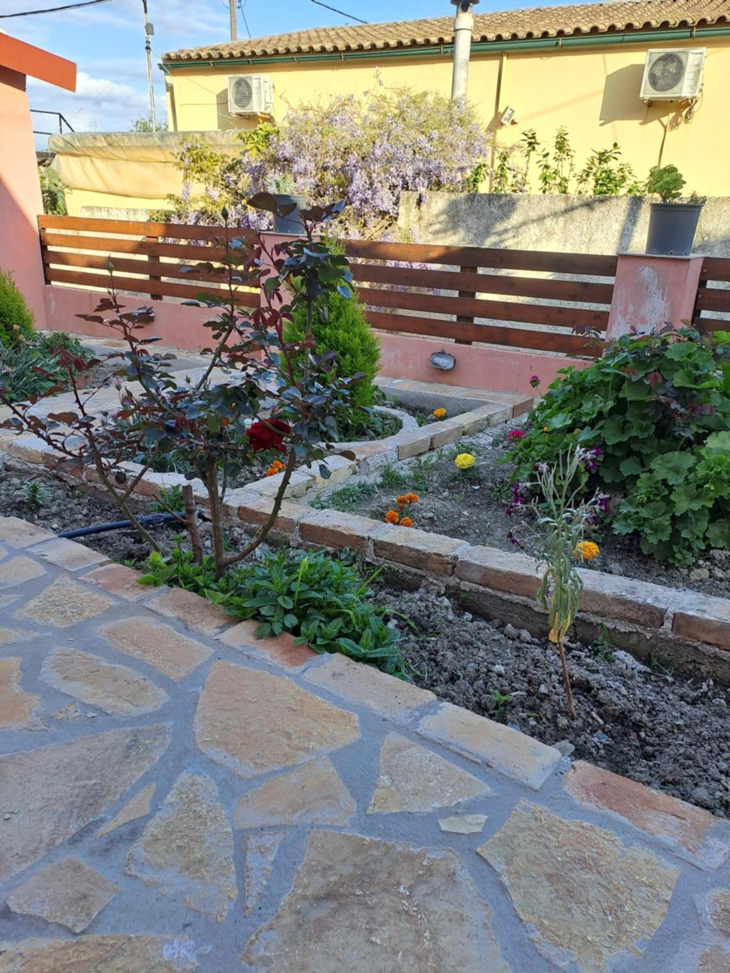Spiros Corfu Apartment Kanálion Dış mekan fotoğraf